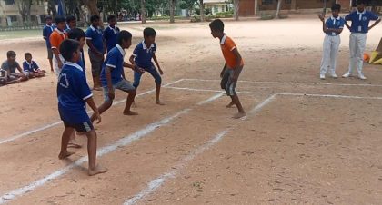 Inter House Competition on Kabaddi